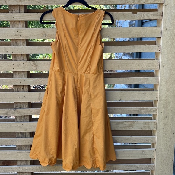 BODEN Judith Dress - Yellow Ochre 4 regular - Picture 4 of 7